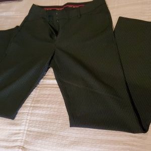 Express editor black pin stripe pant